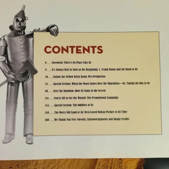 Wizard of Oz Behind the Scenes Book - Picture 12 of 14